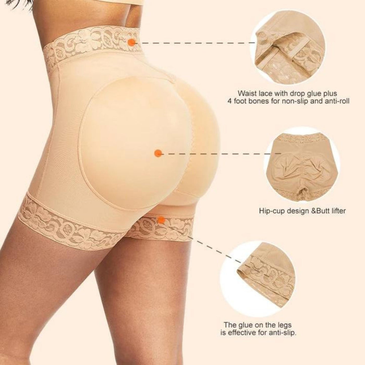 Butt Lifting Shaping Shorts