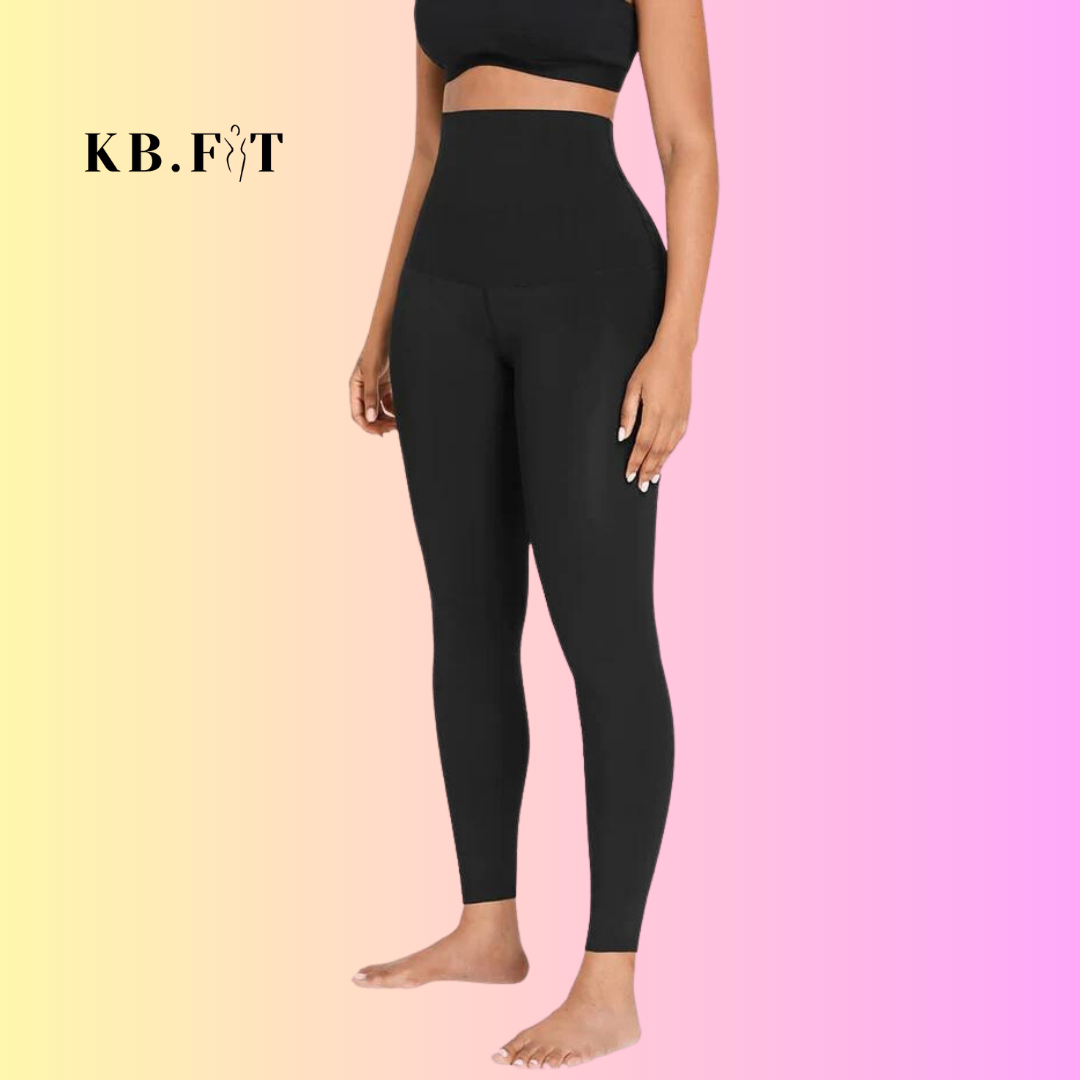 Let's Sweat Baby, High Waist Fat-Burning Leggings