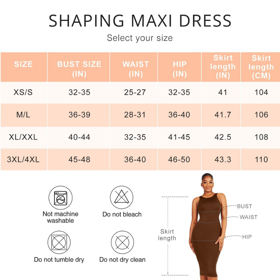 Seamless Shaping Midi Dress