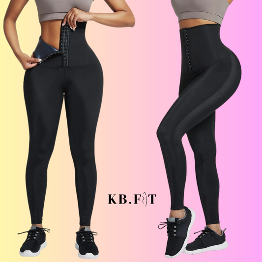 High Waist Thermo-Sweat Compression Leggings